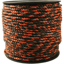 Do it Best 3/8 In. x 450 Ft. Orange & Black Truck Polypropylene Rope