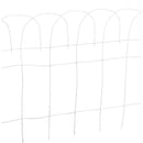 Best Garden 14 In. H x 20 Ft. L Galvanized Wire Decorative Border Fence