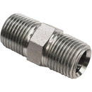 Apache 1/2 In. Male Pipe x 1/2 In. Male Pipe Straight Hydraulic Hose Adapter