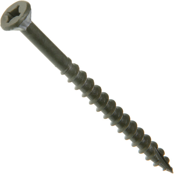 Do it #10 x 4 In. Primeguard Plus Premium-Coated Combo Bugle-Head Exterior Screw (1 Lb. Box)