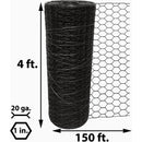 Acorn 1 In. x 48 In. H. x 150 Ft. L. Hexagonal  Vinyl-Coated Wire Poultry Netting