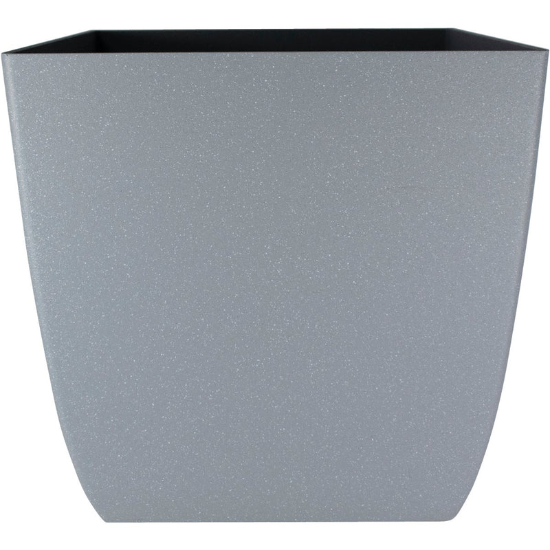 Myers Santa Fe 16 In. Pebble Gray Square Planter