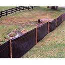 Tenax 2 Ft. H. x 100 Ft. L. Preassembled Black Woven Geotextile Silt Fence