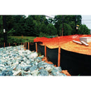 Tenax 2 Ft. H. x 100 Ft. L. Preassembled Black Woven Geotextile Silt Fence