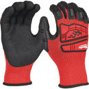 Milwaukee Impact Cut Level 3 Medium Unisex Nitrile Dipped Work Gloves