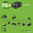 Greenworks 80V 16 In. Attachment Capable String Trimmer with 2.5 Ah Battery & Charger