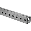 Hillman Steelworks 1-1/4 In. x 3 Ft. Steel Perforated Square Tube