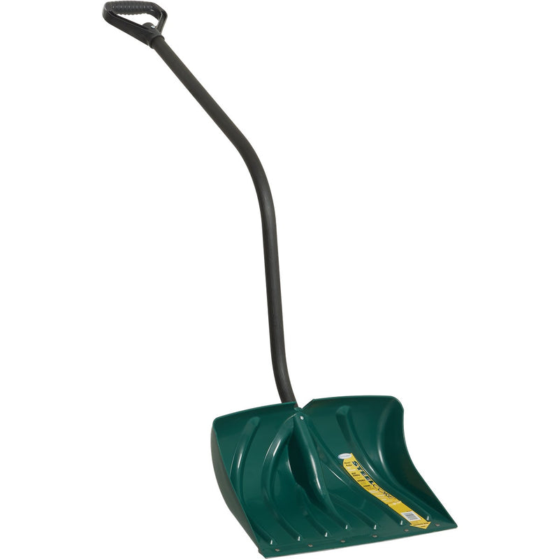 Suncast 18" Steel Core Ergonomic Combo with Wear Strip