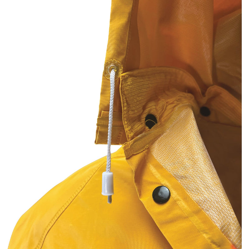 Boss XL Yellow PVC Rain Coat