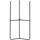 American Gardenworks Urban Living Matte Black Powder Coated Steel Tri-Floor Pot Holder