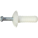 Hillman 1/4 In. x 1 In. Nylon Truss Hammer Drive Anchor (100 Ct.)