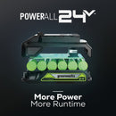 Greenworks 24V 10 In. Chainsaw with 2.0 Ah USB Battery & Charger