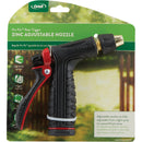 Orbit Pro Flo Metal Adjustable Rear Trigger Pistol Nozzle, Red & Black