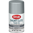 Krylon Short Cuts 3 Oz. High-Gloss Enamel Spray Paint, Chrome