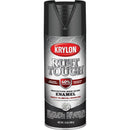 Krylon Rust Tough 12 Oz. Gloss Alkyd Enamel Spray Paint, Black