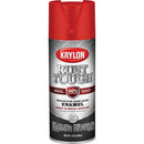 Krylon Rust Tough 12 Oz. Gloss Alkyd Enamel Spray Paint, Radiant Red/Safety Red