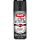 Krylon Rust Tough 12 Oz. Semi-Gloss Alkyd Enamel Spray Paint, Black