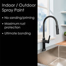 Krylon Fusion All-In-One Matte Spray Paint & Primer, Black