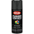 Krylon Fusion All-In-One Matte Spray Paint & Primer, Black