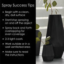 Krylon Fusion All-In-One Flat Spray Paint & Primer, Black