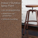 Krylon Fusion All-In-One Textured Spray Paint & Primer, Burnt Sienna