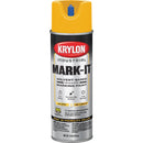 Krylon Mark-It 730508 Industrial SB APWA Hi Visibility Yellow Inverted Marking Paint