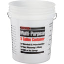 Leaktite 5 Gal. Clear Plastic Pail with Measuring Increments