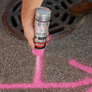 Krylon Mark-It 732308 Industrial WB Fluorescent Pink Inverted Marking Paint