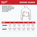 Milwaukee 2XL Gray Short Sleeve Unisex Hybrid Work Shirt