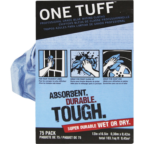 Trimaco One Tuff Wiper Cloths (75-Pack)
