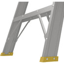 Werner 4 Ft. Aluminum Step Ladder with 225 Lb. Load Capacity Type II Ladder Rating