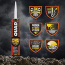 OSI QUAD 10 Oz. Window, Door & Siding Polymer Sealant, Almond