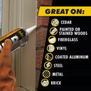 OSI QUAD 10 Oz. Window, Door & Siding Polymer Sealant, Cedar