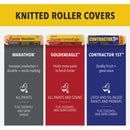Purdy Contractor 1st 9 In. x 1 In. Knit Fabric Roller Cover