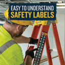 Werner 4 Ft. Fiberglass Step Ladder with 300 Lb. Load Capacity Type IA Ladder Rating