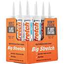 Sashco Big Stretch 10.5 Oz. Acrylic Elastomeric Caulk, White