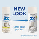 Rust-Oleum Painter's Touch 2X Ultra Cover 12 Oz. Satin Paint + Primer Spray Paint, Heirloom White