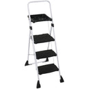 Cosco Max Workplatform 3-Step Folding Step Stool with 250 Lb. Load Capacity ANSI Type I Ladder Rating