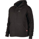 Milwaukee M12 2XL Black Cordless Heated Hoodie Kit, 2XL