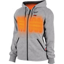 Milwaukee M12 Women's Gray Cordless Heated Hoodie Kit, L