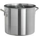 Fleur De Lis 80 Qt. Aluminum Stockpot, with 60 Qt. Strainer Basket