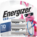 Energizer 123 Lithium 3V Photo Battery (2-Pack)