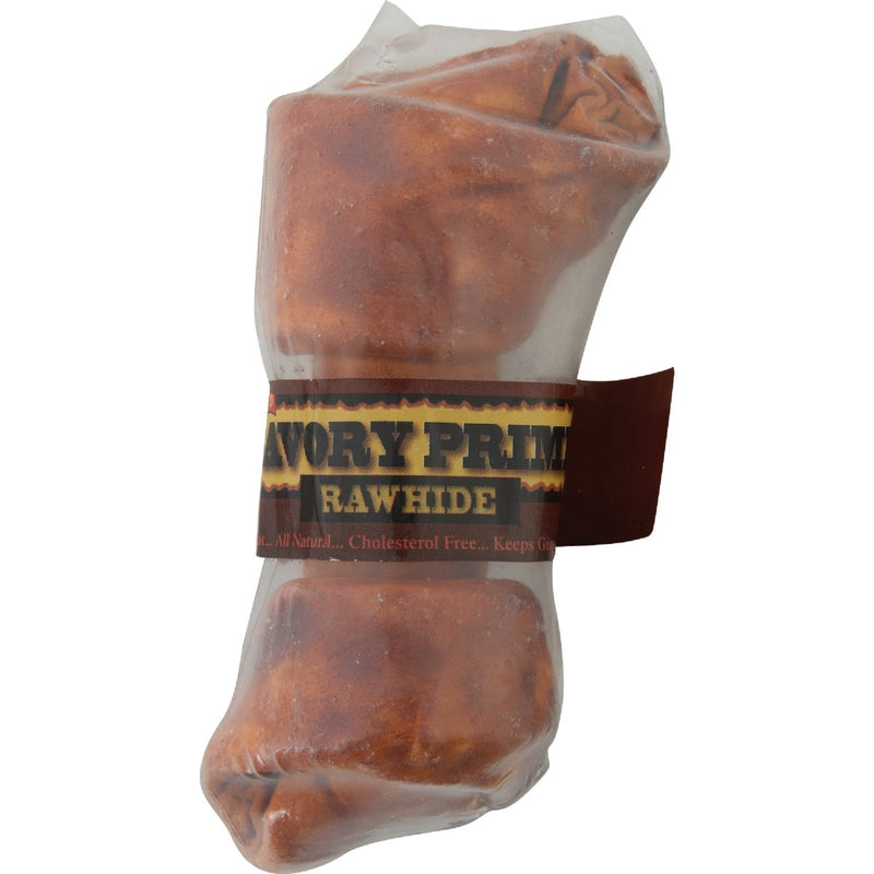 Savory Prime Knotted 5 In. Beef Rawhide Bone