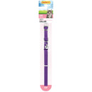 Lupine 1/2 In. Purple Adjustable Cat Collar with Bell