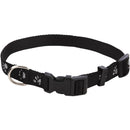 Westminster Pet Ruffin' it Reflective 10 In. to 16 In. Nylon Paw Print Dog Collar