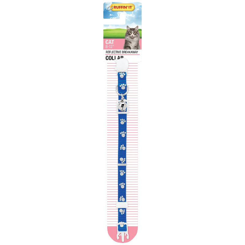 Lupine 1/2 In. Blue-Paws Cat Collar with Bell