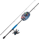 Ready 2 Fish Just Add Bait All Species 35 In. Fiberglass Fishing Rod & Spincast Reel Combo