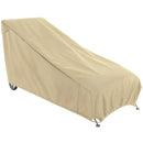 Classic Accessories 28 In. W. x 29 In. H. x 65 In. L. Tan Polyester/PVC Chair Cover