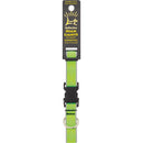 Lupine 3/4 In. Reflective Green-Diamond Adjustable Dog Collar