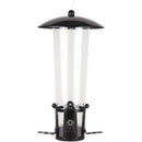 Perky-Pet Squirrel-Be-Gone Max Clear Plastic Bird Feeder with Flexports, 3Lb.
